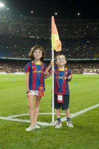 28-08-2013 - Nens partit FCB vs At Madrid Supercopa
