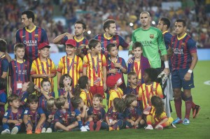 28-08-2013 - Nens partit FCB vs At Madrid Supercopa